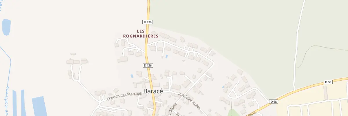 Plan du 8 Lot les Vallons du Loir à Baracé