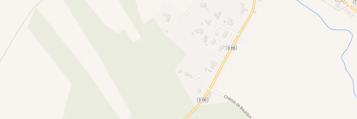 Plan du 55 Che de Burlège à Bahus-Soubiran