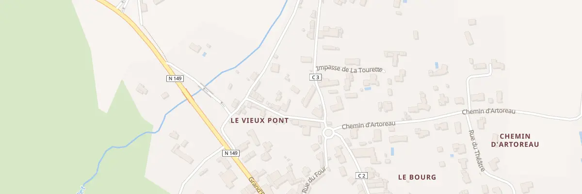 Plan du 6 Rue du Vieux Pont à Chiché