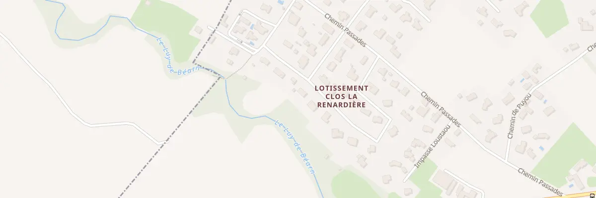 Plan du 23 Che Isabé à Montardon
