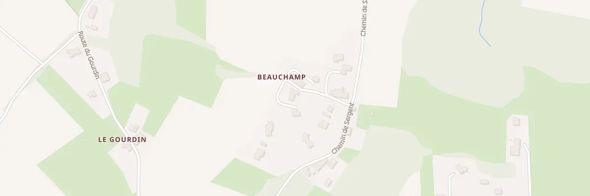 Plan du 5001 Beauchamp à Langoiran