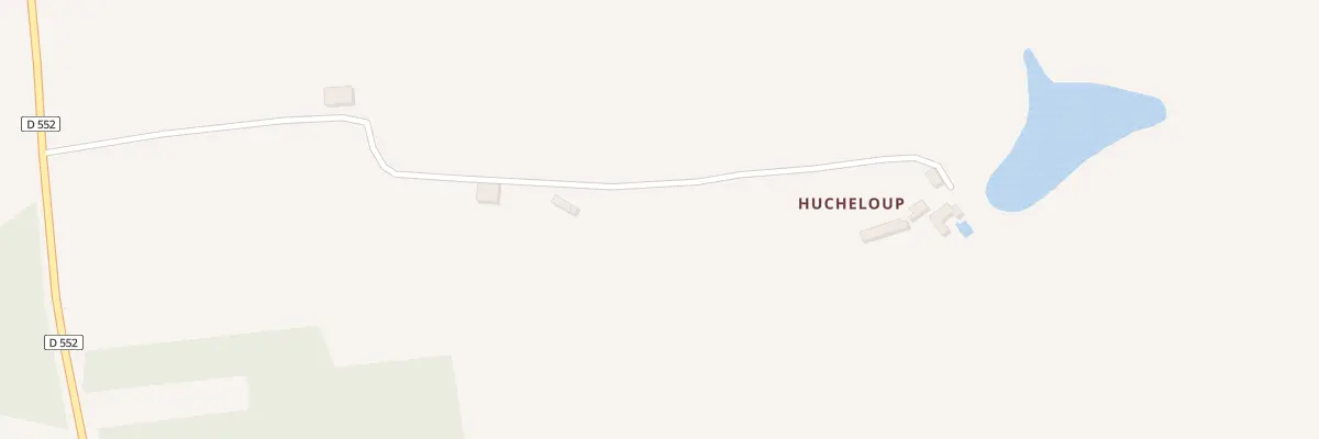 Plan du 384 Che d’Hucheloup à Sainte-Gemmes-le-Robert