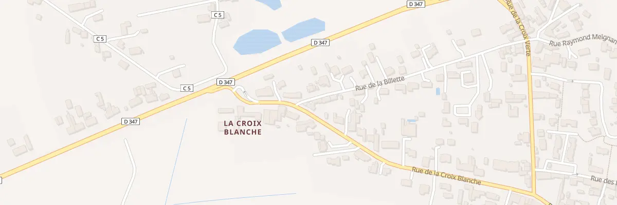 Plan du 2 Rue de la Billette à Loire-Authion