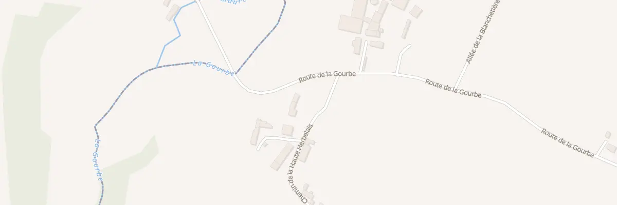 Plan du 64 Che de la Haute Herbelais à Saint-Ouen-le-Brisoult