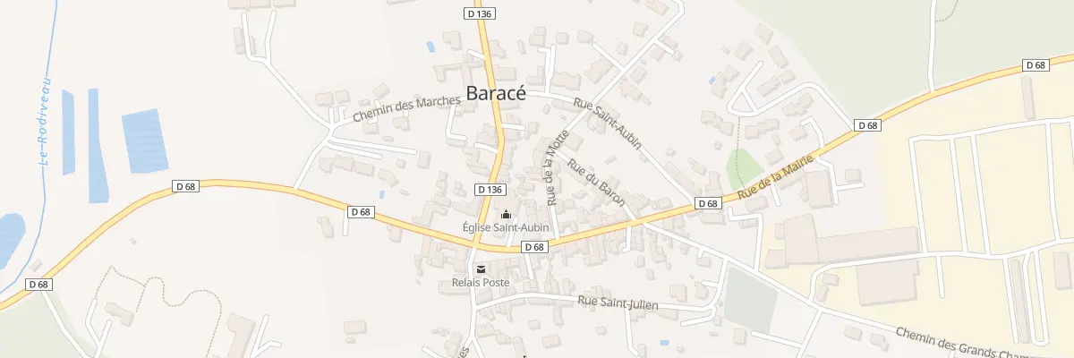 Plan du 5 Rue de la Motte à Baracé