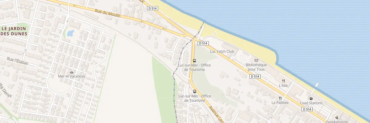 Plan du 6 Av Lecuyer à Luc-sur-Mer