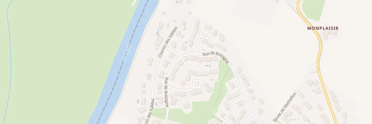 Plan du 25 Rue de Bretagne à Seiches-sur-le-Loir