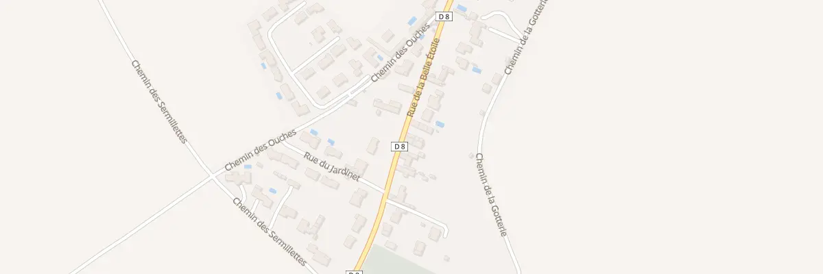 Plan du 25B Rue de la Belle Etoile à Cherveux