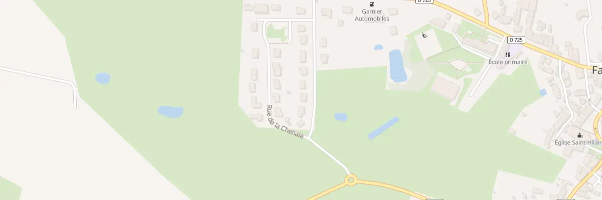 Plan du 14 Rue de la Douve Noire à Faye-l’Abbesse