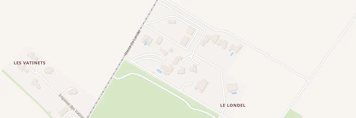 Plan du 11B Rte du Londel à Biéville-Beuville