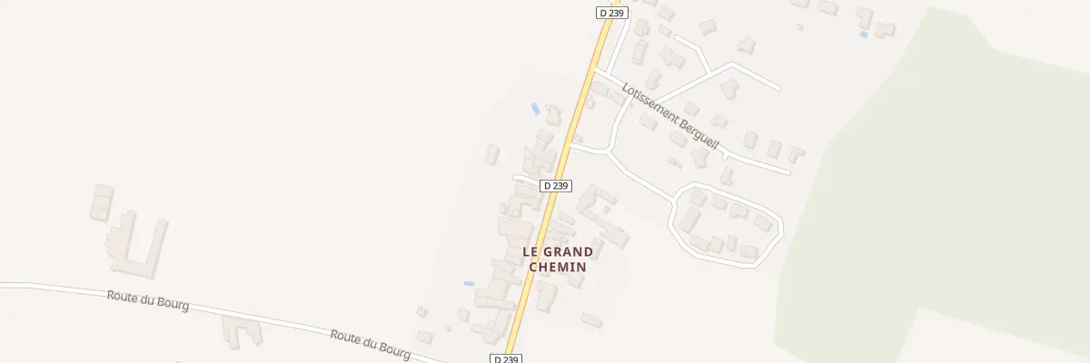 Plan du 185 Rte Departementale 239 Nord à Haux