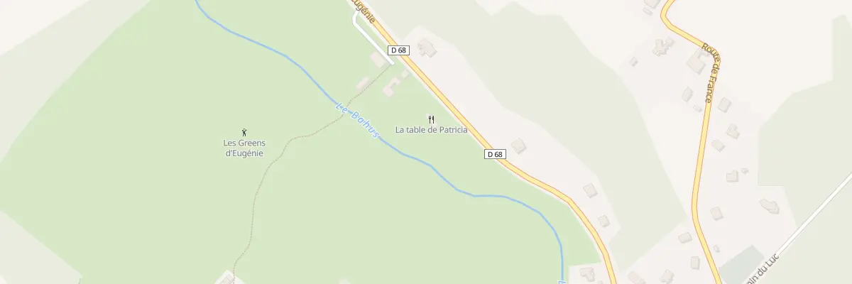 Plan du 505 Rte d’Eugenie à Bahus-Soubiran