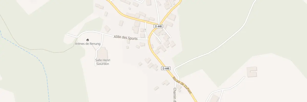Plan du 29 Rte de Duhort à Renung