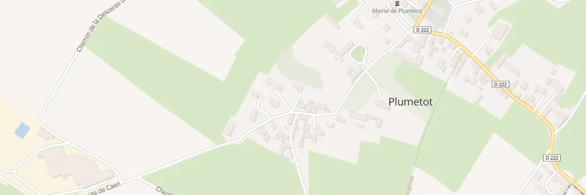 Plan du 20 Vc Bout Basset à Plumetot