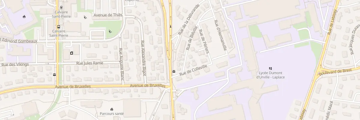 Plan du 138 Rue de la Délivrande à Caen