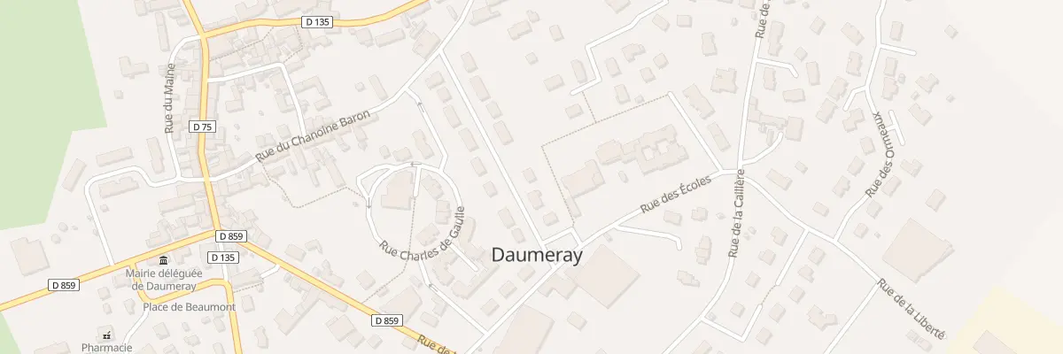 Plan du 13 Rue du Verdoyant à Morannes sur Sarthe-Daumeray