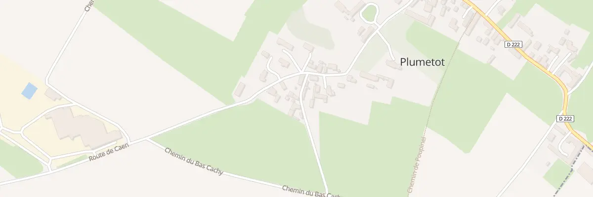 Plan du 4 Che du Maréchal à Plumetot