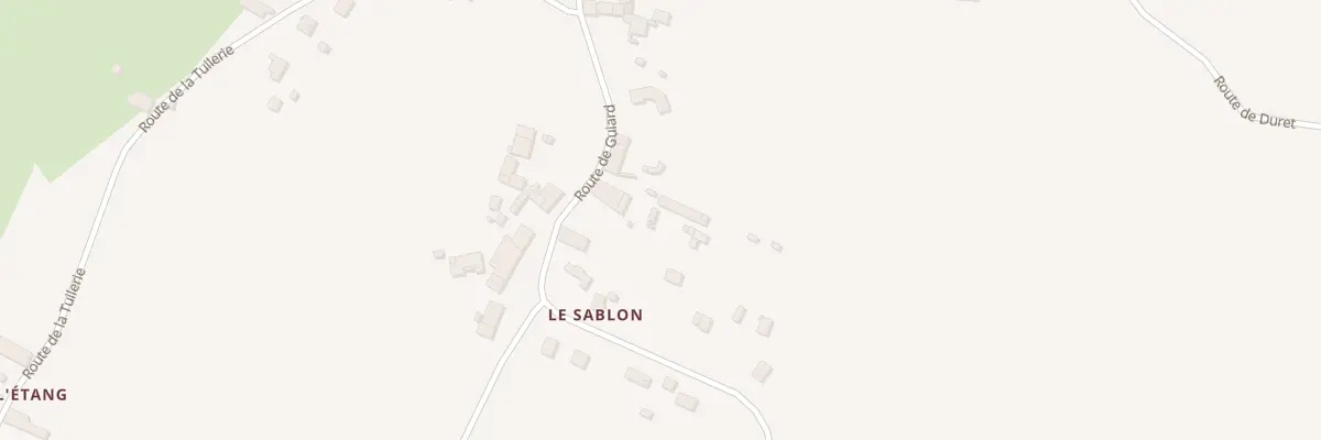 Plan du 1720 Rte de Guiard à Laruscade