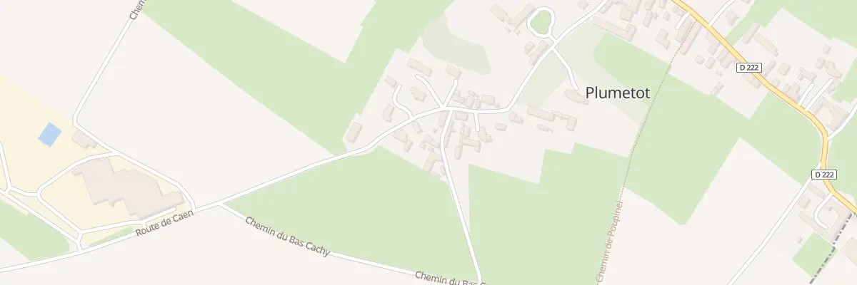 Plan du 6 Che du Maréchal à Plumetot