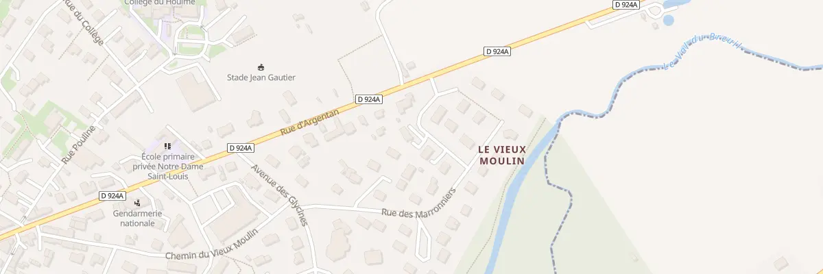 Plan du 1 Lot Les Charmilles à Briouze