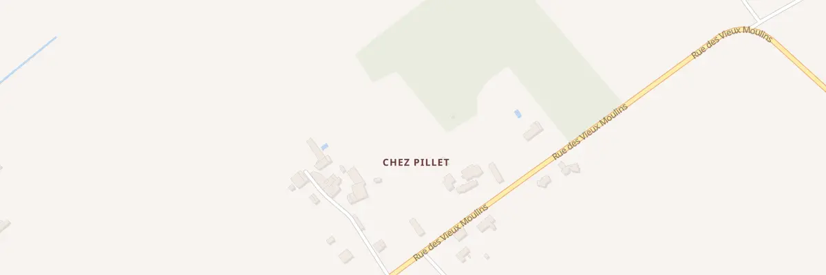 Plan du 13 Rte des Vieux Moulins à Villexavier