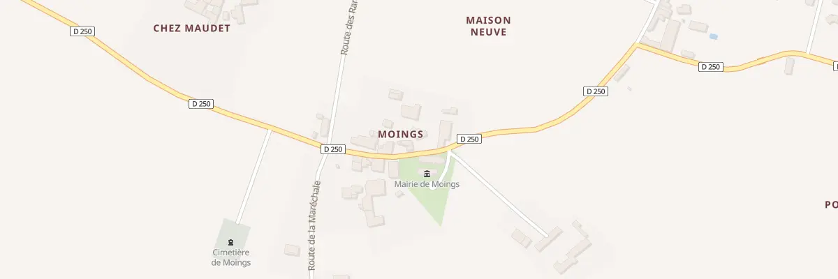 Plan du 67B Rte de Saint - Martin à Réaux sur Trèfle