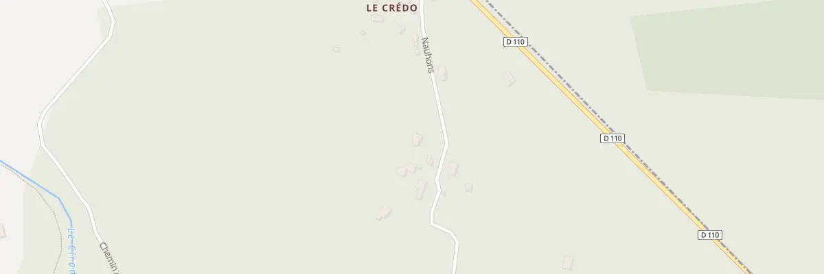 Plan du 260 Nauhons à Villandraut