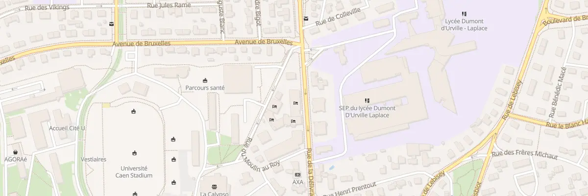 Plan du 109 Rue de la Délivrande à Caen