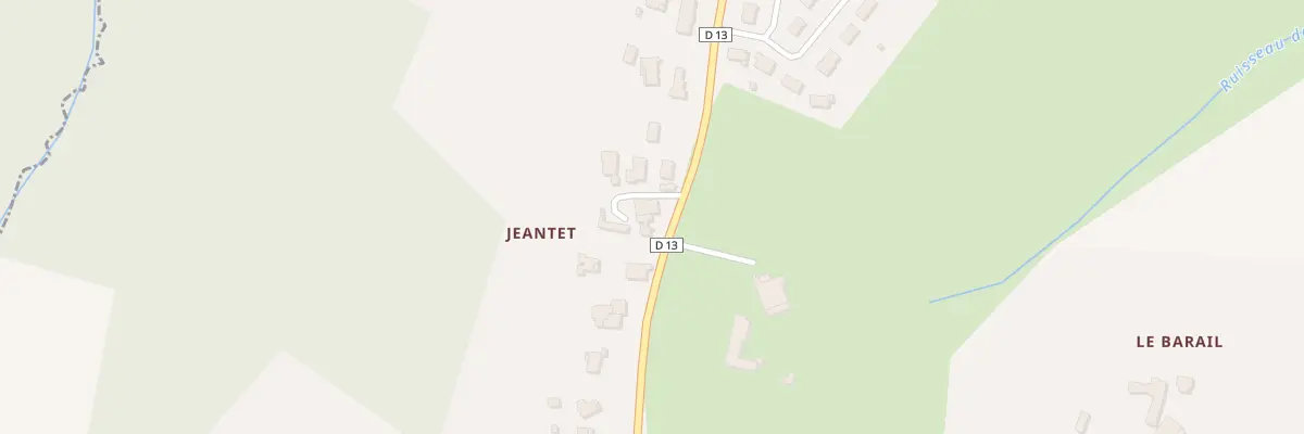Plan du 54 Rte de Créon au Pout