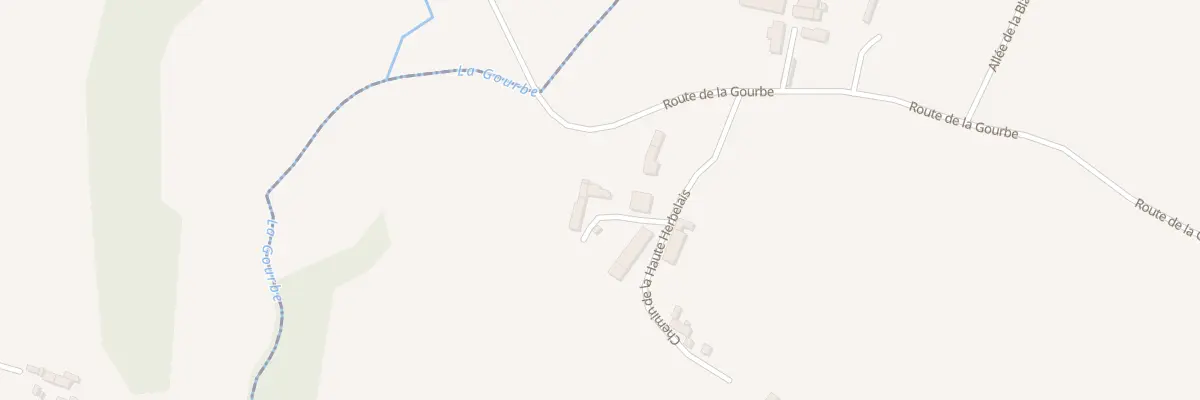 Plan du 83 La Haute Herbelais à Saint-Ouen-le-Brisoult