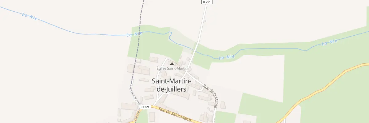 Plan du 9 Rue du Château à Saint-Martin-de-Juillers