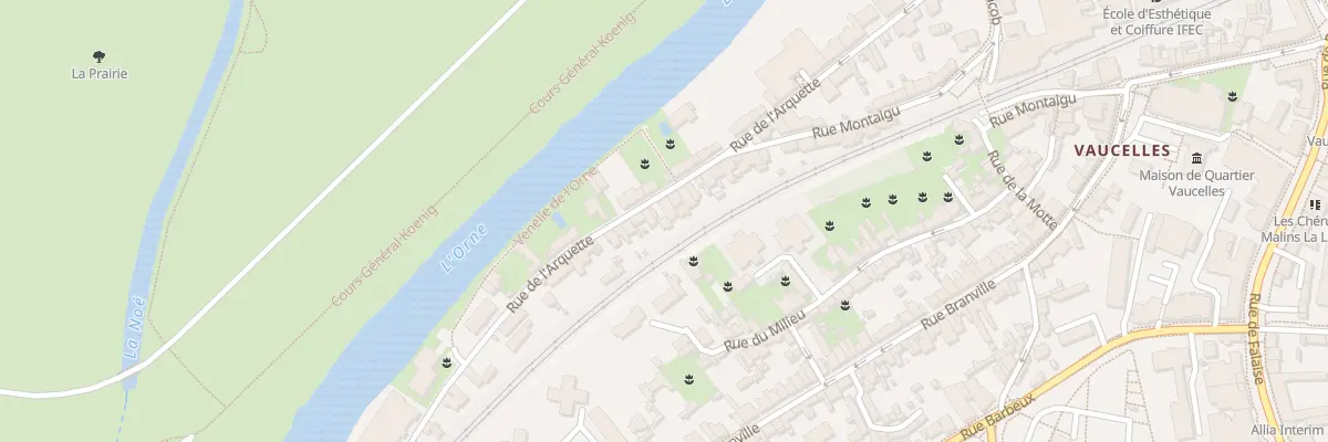 Plan du 49 Rue de l’Arquette à Caen