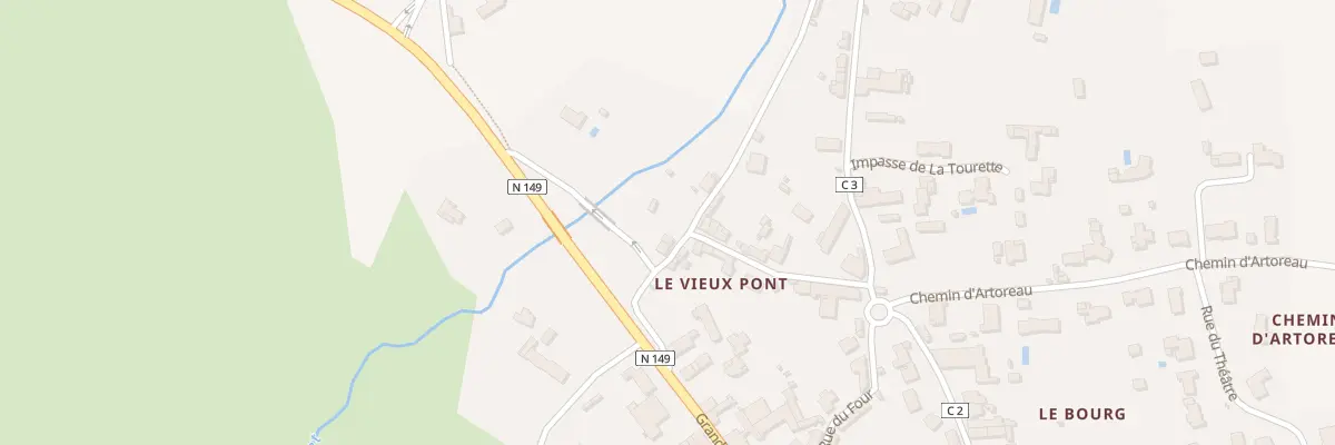 Plan du 20 Rue du Vieux Pont à Chiché