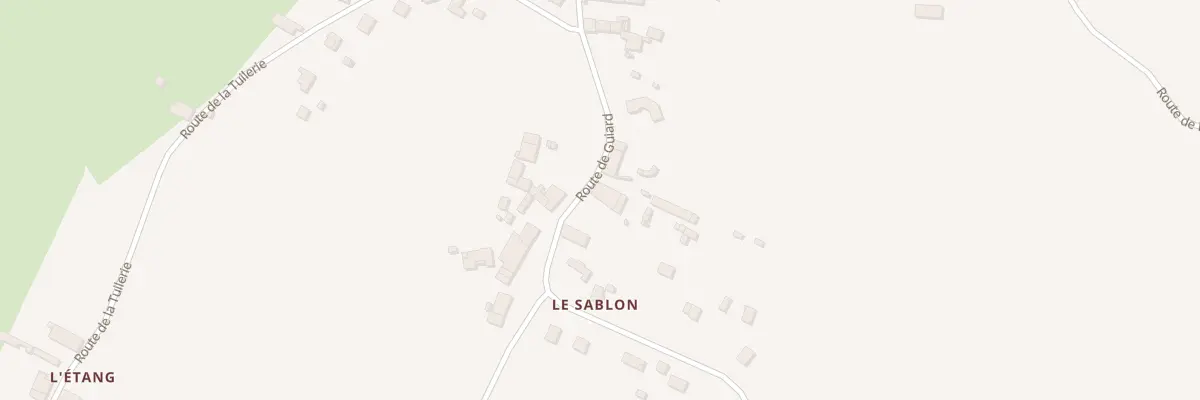 Plan du 1710A Rte de Guiard à Laruscade