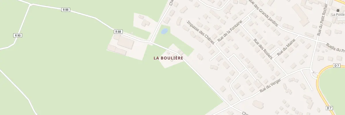 Plan du 17 La Bouliere à Sainte-Suzanne-et-Chammes