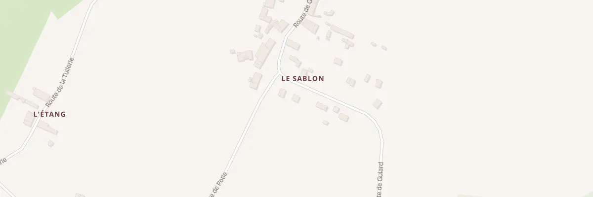 Plan du 1575 Rte de Guiard à Laruscade