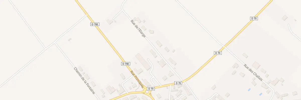 Plan du 6 Rue de l’Élarge à Tuffalun