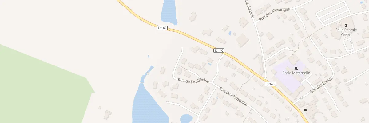 Plan du 30 Rue de l’Aubépine à Saint-Aubin-le-Cloud