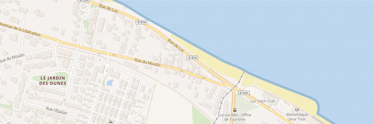 Plan du 48 Rue de Luc à Langrune-sur-Mer
