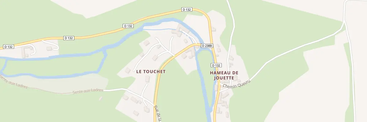 Plan du 6 Le Touchet à Fresney-le-Puceux