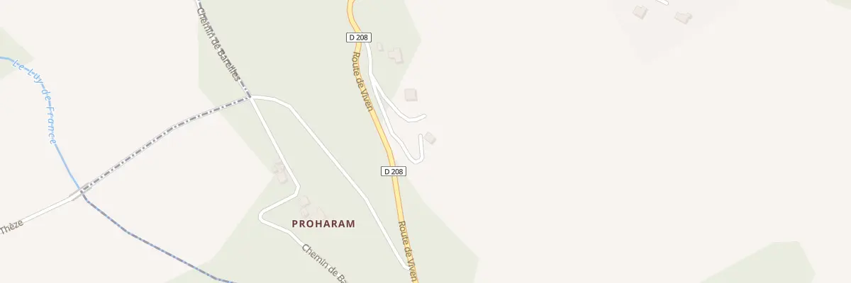 Plan du 5 Che de la Fougeraie à Thèze