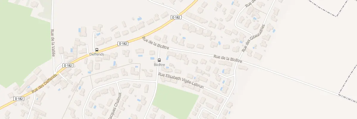 Plan du 22 Rue de la Bicêtre à Chauray