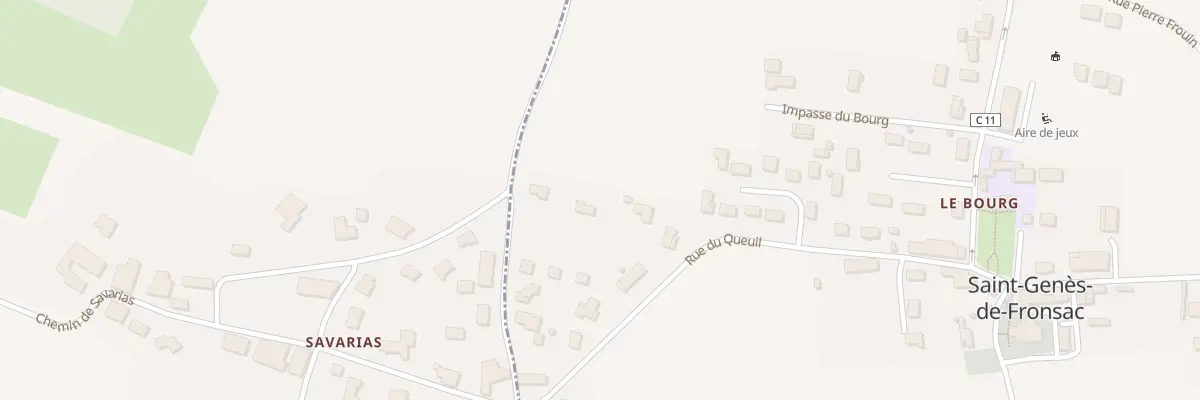 Plan du 9 Che de la Grand Croix à Saint-Genès-de-Fronsac