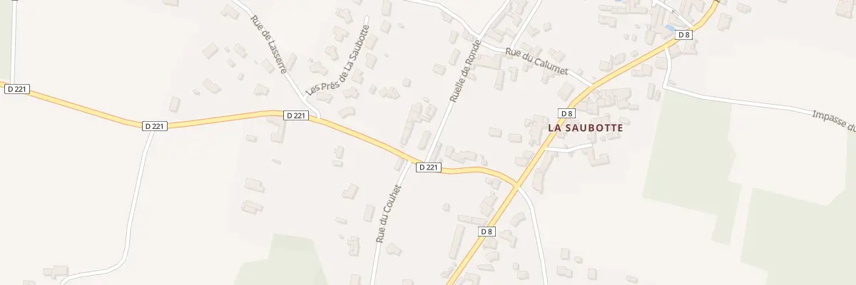 Plan du 34 La Saubotte Ouest à Noaillan
