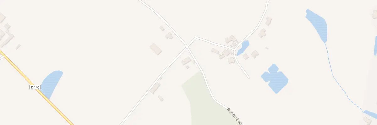 Plan du 1 La Croix à Saint-Aubin-le-Cloud