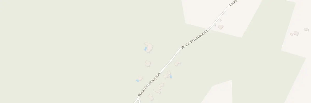 Plan du 936 Rte de Lespagnon à Castandet