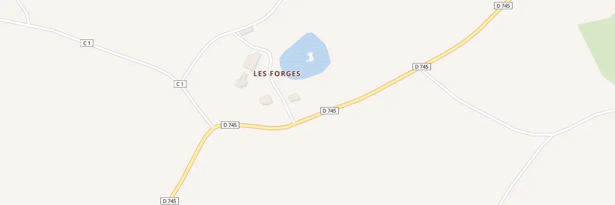 Plan du 5147 Forges à Saint-Marc-la-Lande
