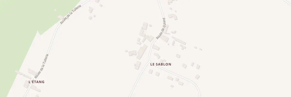 Plan du 1643 Rte de Guiard à Laruscade