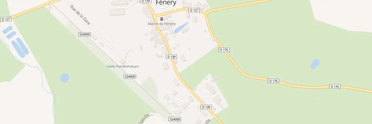 Plan du 11 Rue de la Poste à Fénery