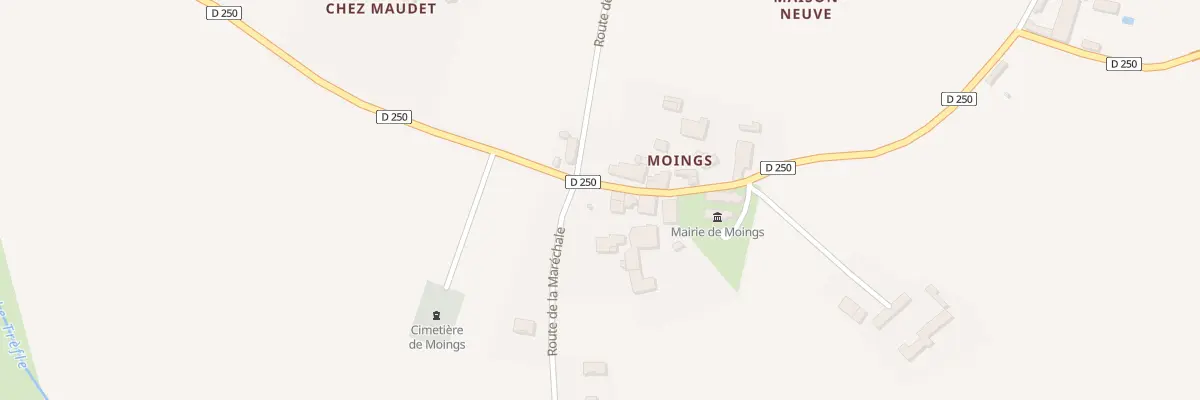 Plan du 58 Rte de Saint - Martin à Réaux sur Trèfle